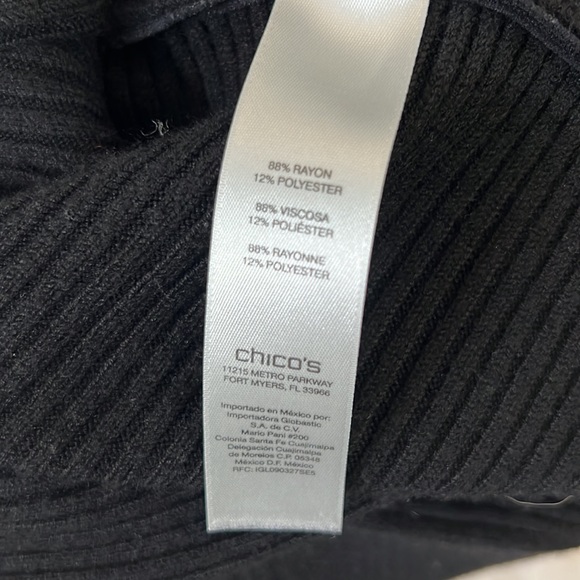 Chico’s Ribbed Sweater - Picture 6 of 6